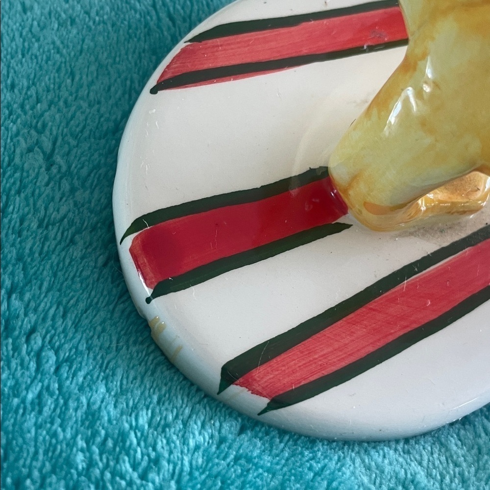 Striped Flip Flops with Yellow Straps picture frames - Picture 4 of 10